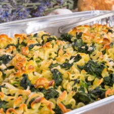 Spinach and Feta Noodle Kugel-image
