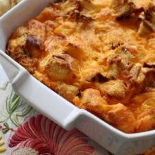 Challah Egg Casserole -image