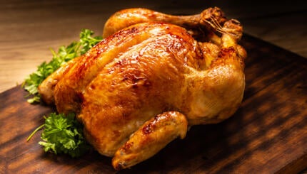 This honey horseradish chicken combines sweet and spicy flavors in a simple, roasted dish perfect for holidays or weeknight dinners.