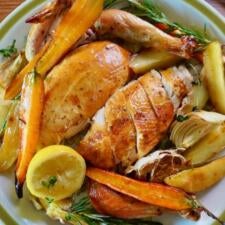 The Best Roast Chicken Recipe for Shabbat-image