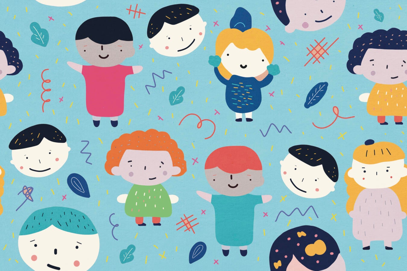 illustration of children