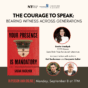 The Courage to Speak: Bearing Witness Across Generations
