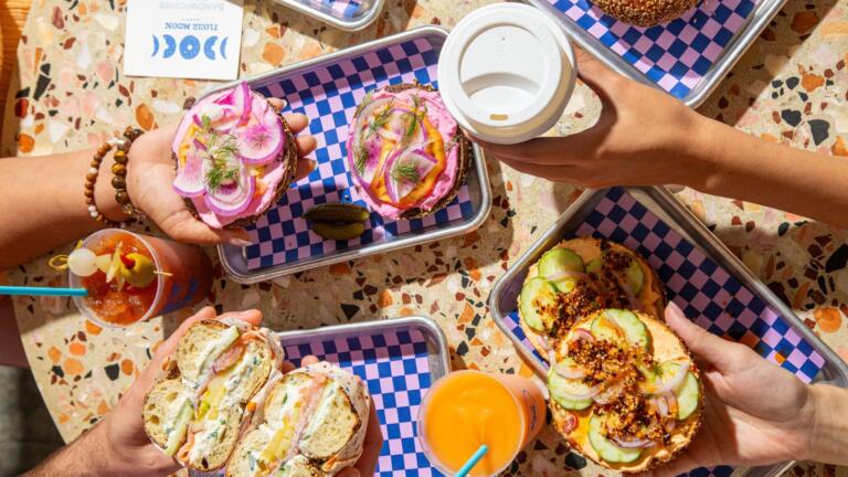 Flower Moon Bagels.