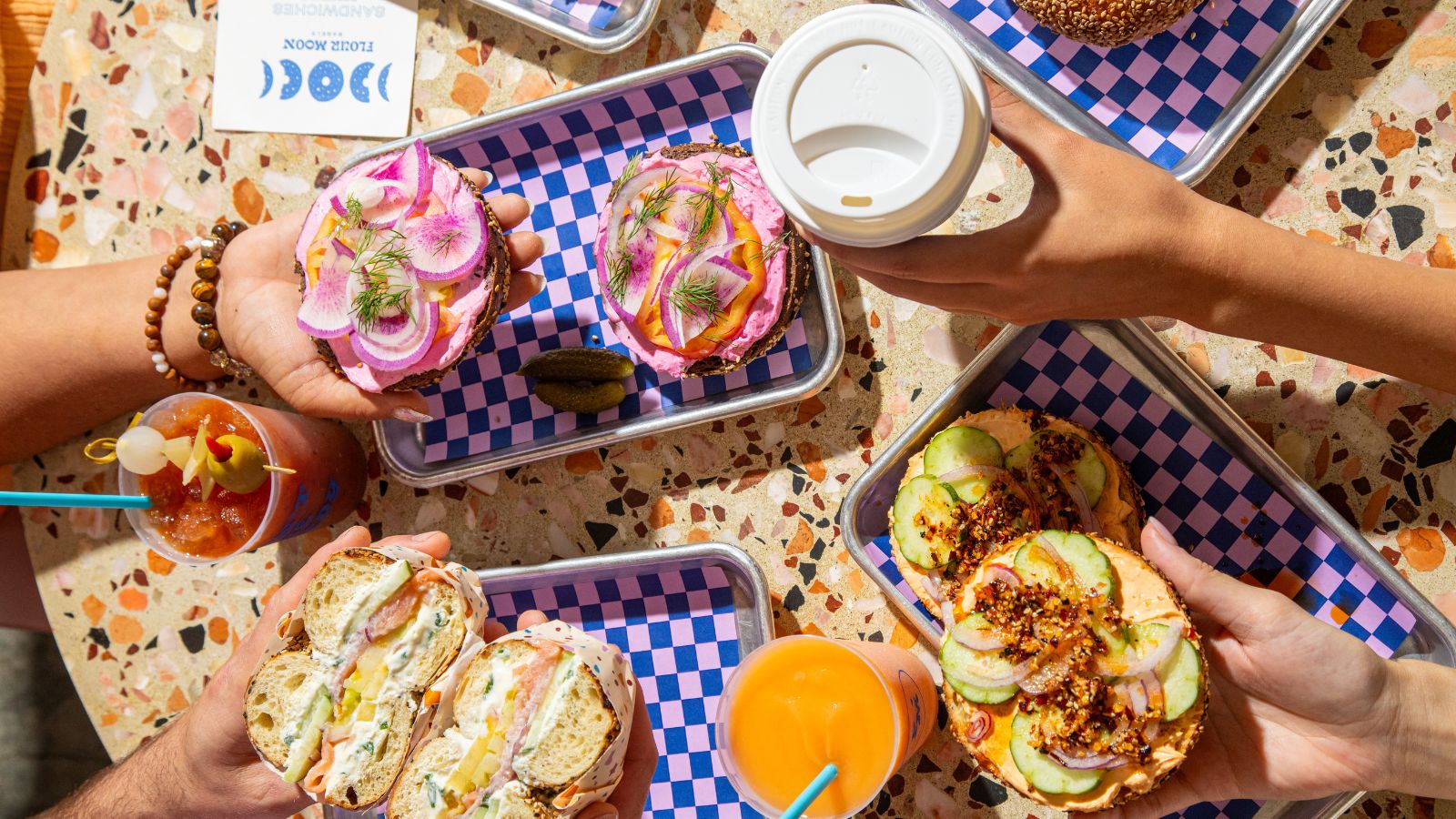 Flower Moon Bagels.