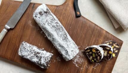 Chocolate salami.