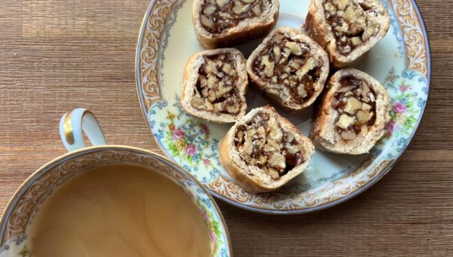 Italian Honey-Walnut Cookies.