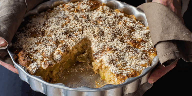 Apple cake.