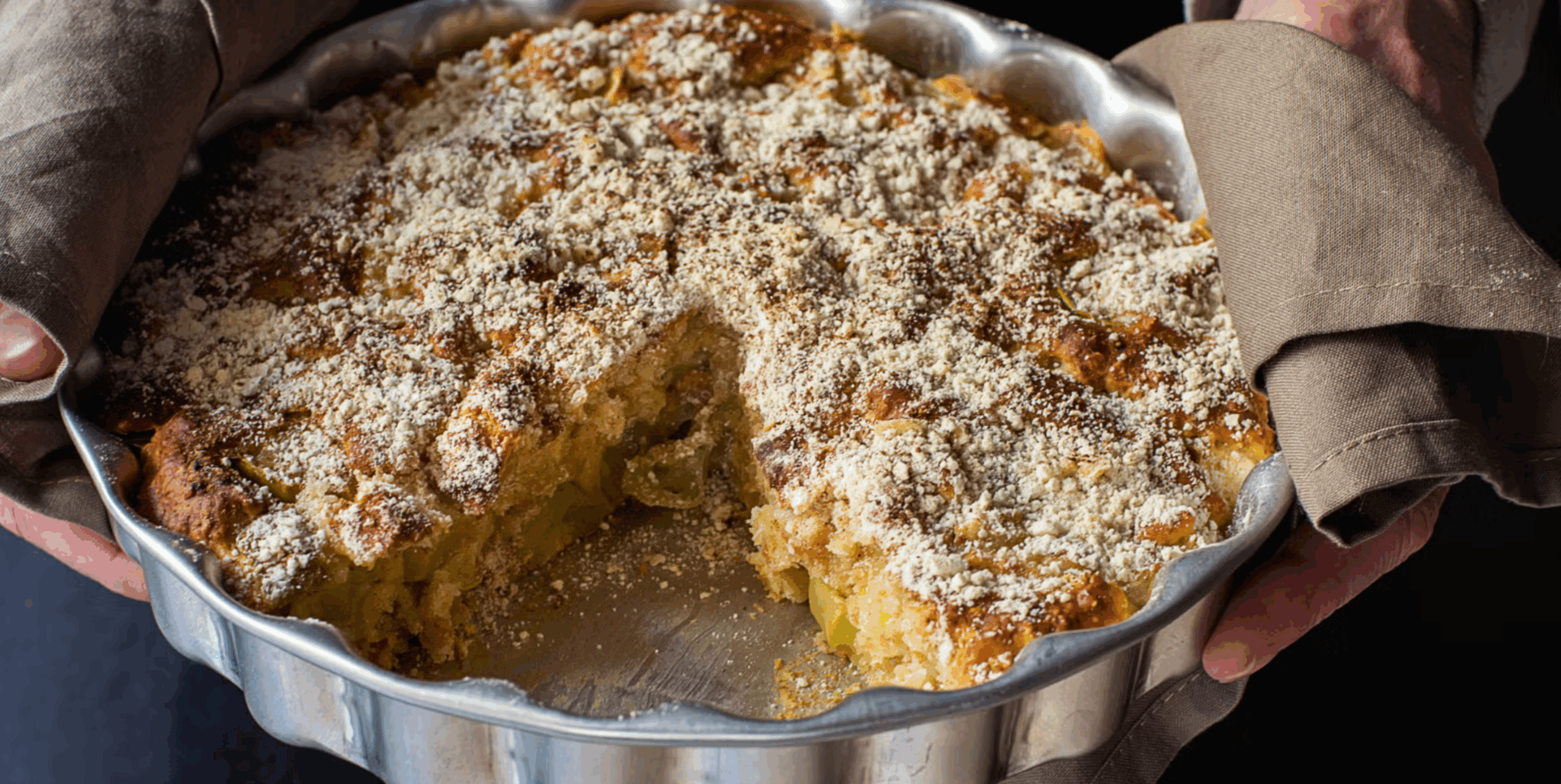 Apple cake.
