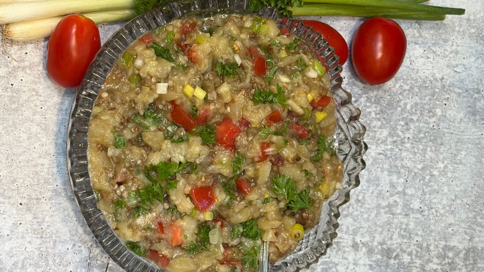 Romanian eggplant.