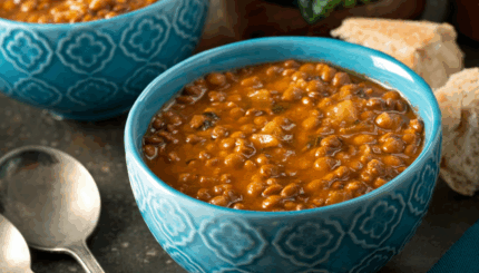 Lentil soup.