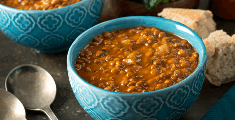 Lentil soup.